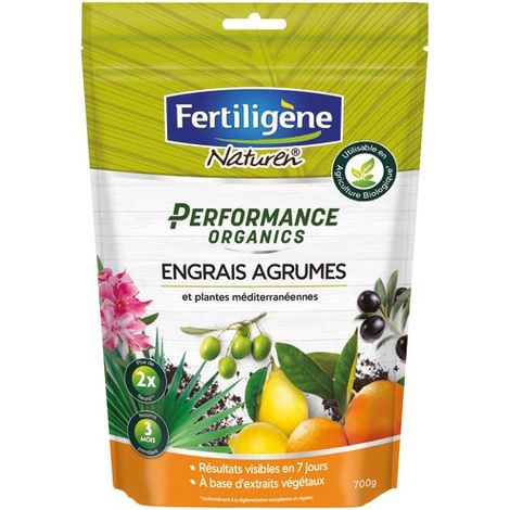 FERTILIGENE - Engrais agrumes et plantes méditerrannéennes 700g