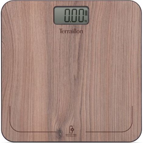 Pèse-personne électronique sans pile ni batterie 180kg/100g - Terraillon - POWERFREENATURA (1/3)
