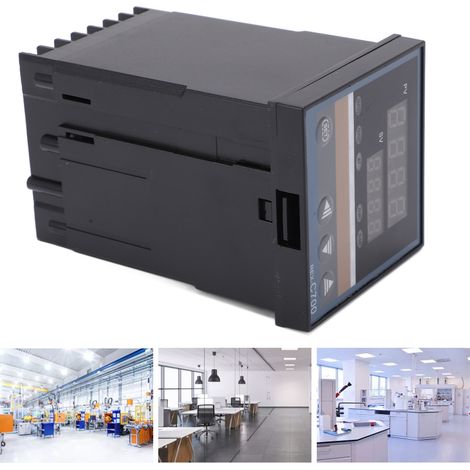 BERM/Belme REX-C700FK02-MAN Hochpräziser, intelligenter elektronischer Temperaturregler mit Digitalanzeige 100V-240V (1/5)