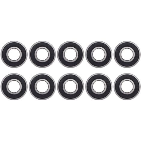 10 pièces 6001RS portant des roulements à billes à gorge profonde 6001-2RS pour pompes de piscine à roues de vélo à moteur électrique (1/5)