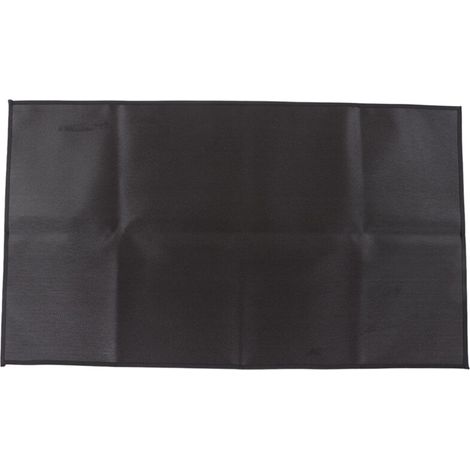Feuerhemmende Schutzmatte für Grill, schwarz, für Terrasse und Garten (1/5)
