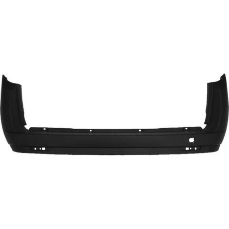 PARAURTI POSTERIORE NERO PORTA BASCULANTE NATURAL POWER CON TAPPO GANCIO TRAINO - FIAT - Doblo 2009 - 735509142 - 1404485 - 95513292