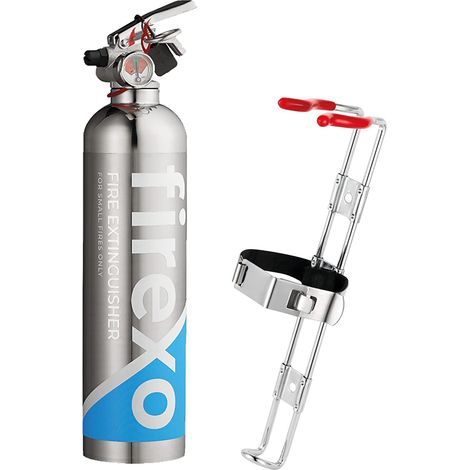 Firexo Estintore (500ml) - Fire Extinguisher Per Casa, Auto, Cucina, Camper, Lavoro, Ristorante, Barca, Camino - Estintore a Polvere per Tutte Le Classi Di Fuoco (1/5)