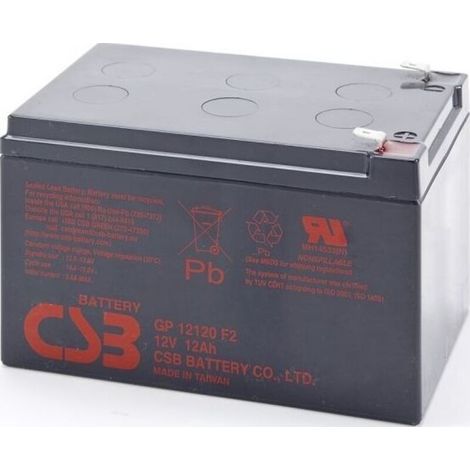 BATERÍA GP12120F2 12V 12Ah