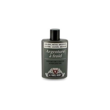 Argenture A Froid LOUIS XIII 150 ml – Nettoyant métal pour argent, cuivre, laiton et bronze – Application facile avec fine couche d'argent – Avel