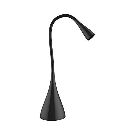 Lampada LED Design Tattile con 3 Accensioni 4w 6400k Nero