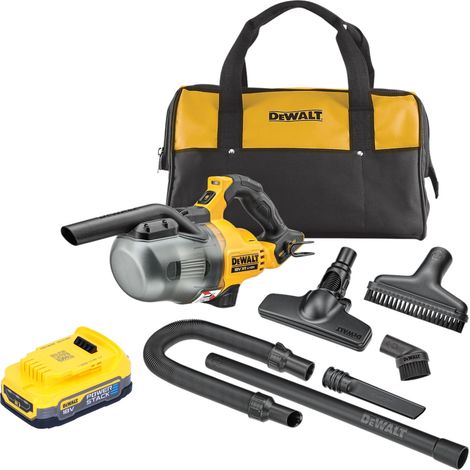 DeWalt DCV 501 LN aspirador de mano sin cable 18 V 0,7 l clase de polvo L + 1x batería Powerstack 1,7 Ah - sin cargador (1/5)