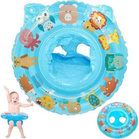 Bouée gonflable pour bébé - Siège de natation pour bébé - Aide à la natation pour bébés de 6 à 36 mois (1/4)