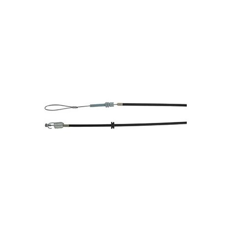 Cable de embrague adaptable Castelgarden para modelos R430tr, RL430tr, TD430tr, TDL430tr. Reemplaza original: 81001144/0 - Longitud