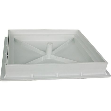 1PZ SIGILLO PORTAPAVIMENTO IN PLASTICA cm 30 x 30