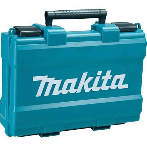Makita – Mallette à outils en plastique – Boîte de rangement avec 3 compartiments – Pour chantiers humides – 1418563 (1/4)