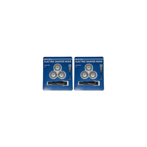 Ersatzscherköpfe, kompatibel mit Philips Norelco Elektrorasierern der Serien PT und AT-Crezuo.