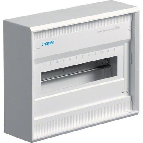 Hager AP-KLEINVERTEILER 1-REIH.12PLE (VA 12 BN)