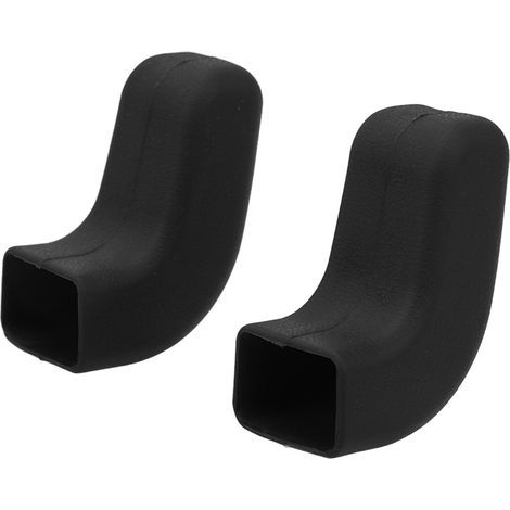 1 paire de housse de crochet de remorquage de pare-chocs, protection de coussin de remplacement pour Wrangler JK JL Gladiator TJ 2007 – 2023 noir (1/5)