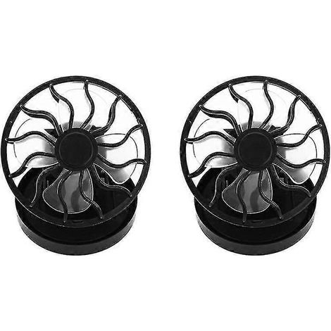 Mini ventilateur solaire portable à pince, idéal pour l'alpinisme, le camping et l'été en pleine nature. (1/3)