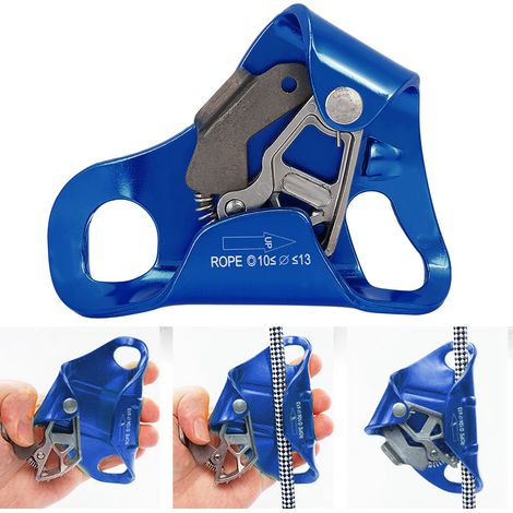 Outdoor-Bergsteiger-Kletter-Bruststeigklemme für 8-13 mm Seile (1/5)