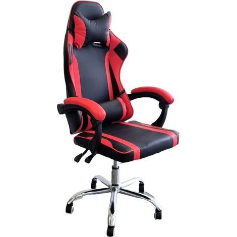 POLTRONA GAMING GIGI ROSSO/NERO