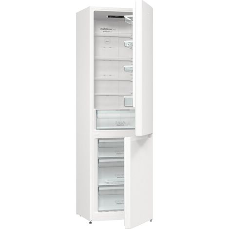 Gorenje NRK 6202 EW4 - Réfrigérateur-congélateur (200 cm, 331 L, no Frost Plus, système de à flux d'air multiples), couleur white (1/5)