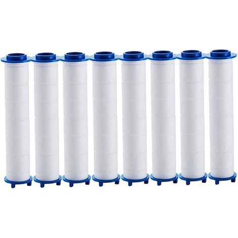 8-teiliges Filterkopf-Set mit Filter, Wasserfilter, Knopffilterkopf und PP-Baumwollfilterkopf für Haushalte mit hartem Wasser (1/5)