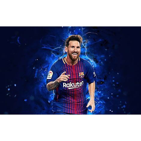 Papier peint panoramique Football - Joueur de Foot - 130 cm x 81 cm (1/2)