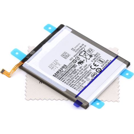 Batterie pour d'origine EB-BG990ABY pour Samsung Galaxy S21 FE (G990B) avec Chiffon de Nettoyage d'écran mungoo multicolore