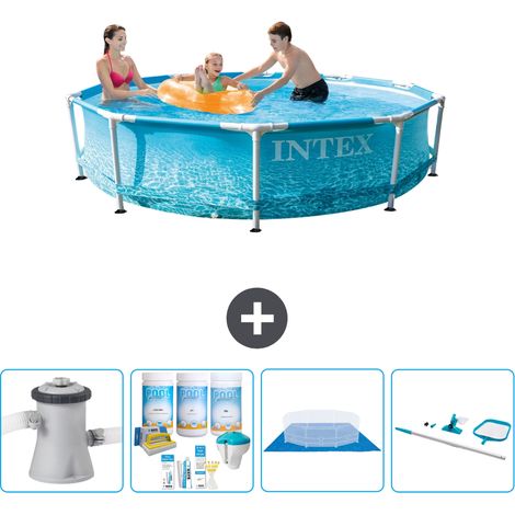 Frame Pool Rund - 305x76 cm - 5-teilig S20977 (1/4)