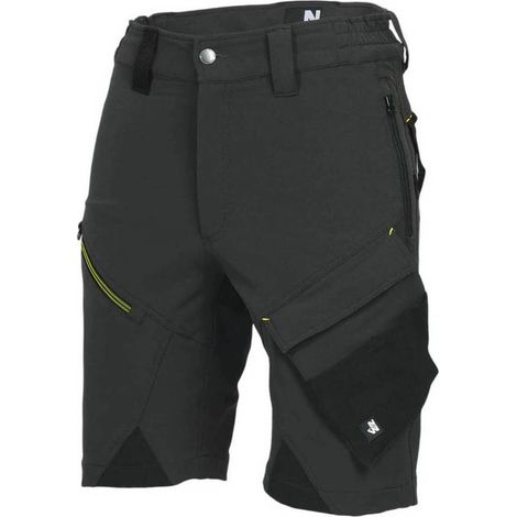 Bermuda de Travail Hall - Taille 56 - Anthracite - Résistant et Confortable - D-Work