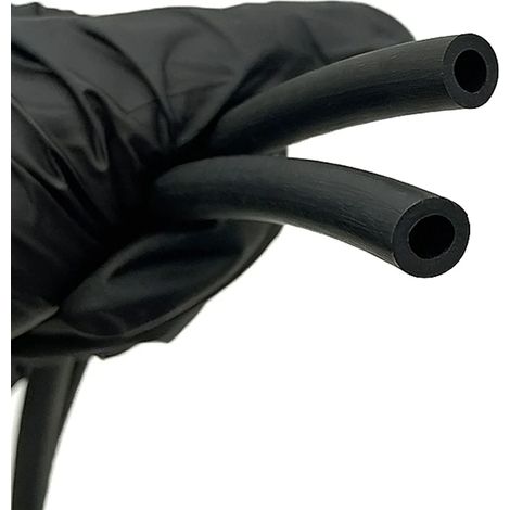 (Tube NBR - OD 18 x ID 13 mm - 3 m) Tube en caoutchouc nitrile noir NBR, résistant à l'huile et aux hautes températures, durable et résistant au renversement. (1/5)