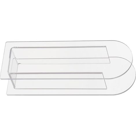 Moderne, transparente Acrylvase, weiß, farbenfrohe Blumendekoration für Hochzeiten, Partys, Zuhause, Tisch (1/5)
