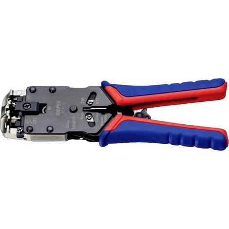 Knipex 97 51 12 97 51 12 D1 Pinza crimpatrice Spina modulare (Western) RJ10, RJ11, RJ12, RJ45