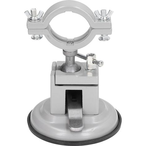 Étau d'établi rotatif 360° à double boulons, fixation universelle avec ventouse, pour établi (1/5)