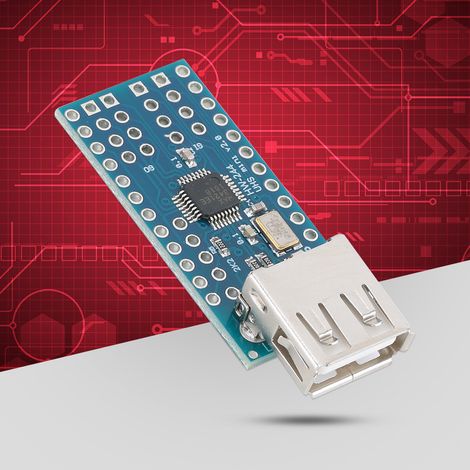 Bouclier Hôte USB Mini pour Arduino ADK - Développement SLR (1/3)