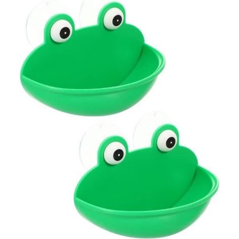 Plate-forme pour reptiles - Non spécifié - Tortue - 2 pièces - Ventouse - Plastique blanc