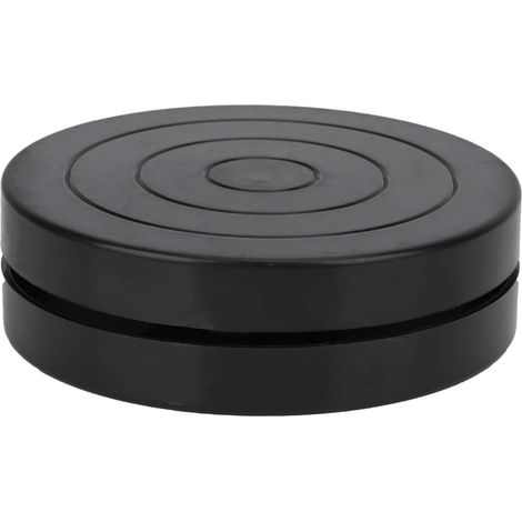 Plateau tournant double face pour poterie et gâteaux, support rotatif 360 degrés de 11,5 cm pour sculpture et décoration