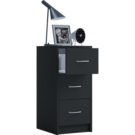 Comodino in legno cassetto Boxal Maxi 65x33x35 - VCM
