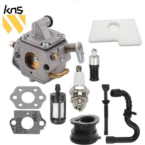Kit de réparation de carburateur pour MS170, MS180, 017, 018 (C1Q-S57B, C1Q-S57A) — Pièce de rechange compatible STIHL / ZAMA (OEM)
