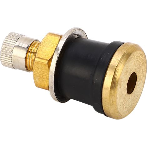 Lot de 20 valves de pneu tubeless en cuivre de 1 1/8 po pour camions, fourgonnettes, remorques et camping-cars, pour une performance stable et un diamètre de valve de 0,625 po. (1/5)