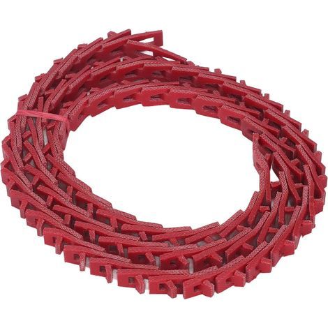Courroie trapézoïdale Power Twist de 1,2 mètre (4 pieds) en polyuréthane, type A, maillons réglables pour tour, scie circulaire et outils de travail du bois (1/4)