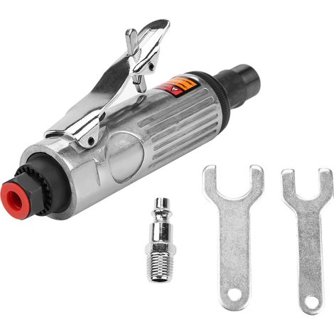 1/4in Pneumatic Die Grinder Air Angle Grinding Engraving Polisher Machine Cutting Tool 22000‑25000rpm
