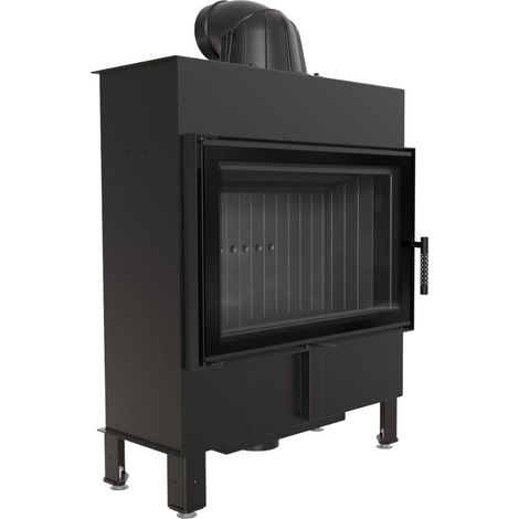 Insert cheminée LUCY 14 SLIM BLACK (1/4)