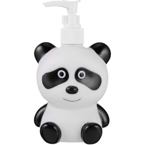 300 ML Bouteilles de Distributeur de Savon Mignon Panda Pompe Bouteilles Vides Rechargeables pour Enfants Savon Liquide Shampooing Lotions Distributeurs de Main Bain de Cuisine (1/5)