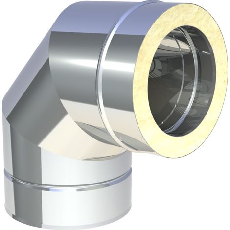 Coude 87° rigide Diam 180 mm
