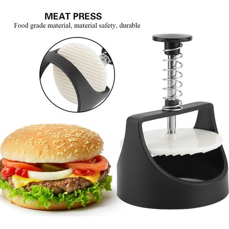 Presse à hamburgers en acier inoxydable pour viande hachée (1/5)