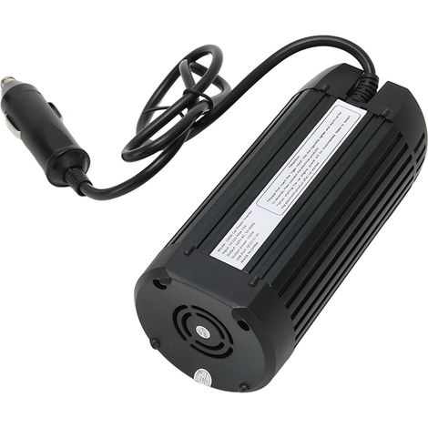 Onduleur Voiture 150W avec Porte-Gobelet - 300W Puissance de Pointe, Convertisseur DC 12V vers AC 220V pour Véhicules (1/5)