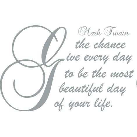 Beautiful, Sticker murale - 100x70 cm (1/3)
