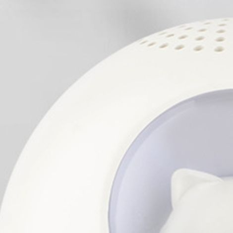 Enceinte Bluetooth Lampe de Chevet LED Portable Son Fort Mignon Design Intelligent Chambre Blanc 3.0 HD Haut Parleur Sans Fil (1/4)
