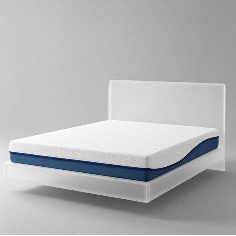 Gel-Viscoschaum-Matratze mit Grüntee 90 x 190 x 20 cm MODENUIT (1/4)