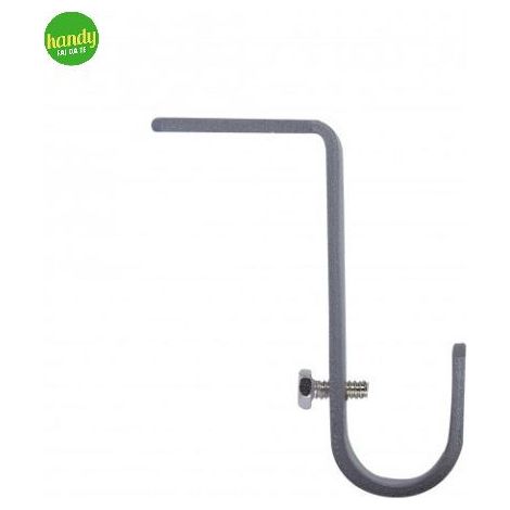 Supporto soffitto Cintacor grigio piombo Ø19 mm (1/2)
