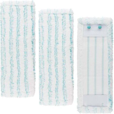 Pair 3er-Pack Ersatzbezüge kompatibel mit Leifheit Professionnel XL Micro Duo, effektive Mikrofaserbezüge für alle Böden, mit starker Wasseraufnahme und Dekontamination (1/5)