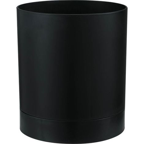 360° Metal Rotating Kitchen Utensil Holder, Countertop Organizer with 3 Compartments, Non-Slip Base, Black, PP Material (1/5)